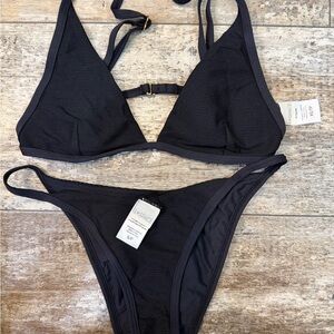 L*Space Black Bikini Set